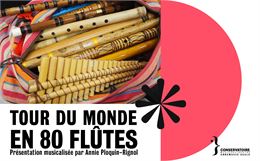 Présentation musicalisée : Tour du monde en 80 flûtes_Machilly - Conservatoire d'Annemasse Agglo