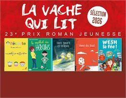 couvertures des livres de la sélection du Prix La Vache qui lit - La Vache qui lit