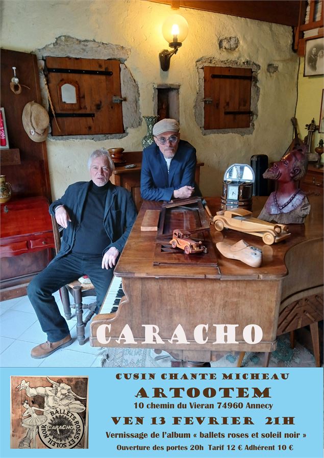 Concert : Caracho - Philippe Cusin