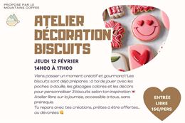 Atelier décoration de biscuits