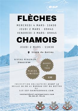 Flèches - ESF Saint-Gervais_Saint-Gervais-les-Bains