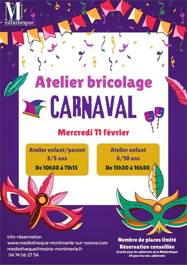 Atelier bricolage Carnaval_Montmerle-sur-Saône