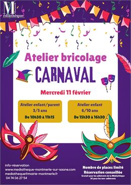 Atelier bricolage Carnaval_Montmerle-sur-Saône