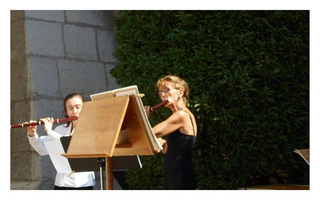 duo de flûtistes AlinéArt scènes - AlinéArt scènes
