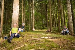 Pause méditative en forêt - Alps Yak