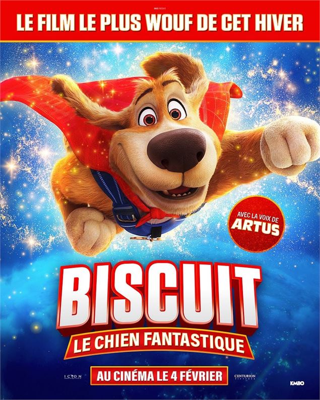 affiche film animation Biscuit, le chien fantastique - Allociné