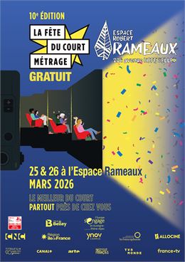 10ème Édition de la Fête du court métrage_Belley - Espace Rameaux