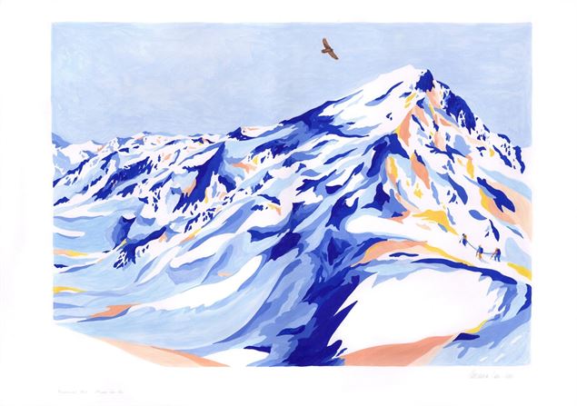 Paysage de montagne - Mona Leu Leu