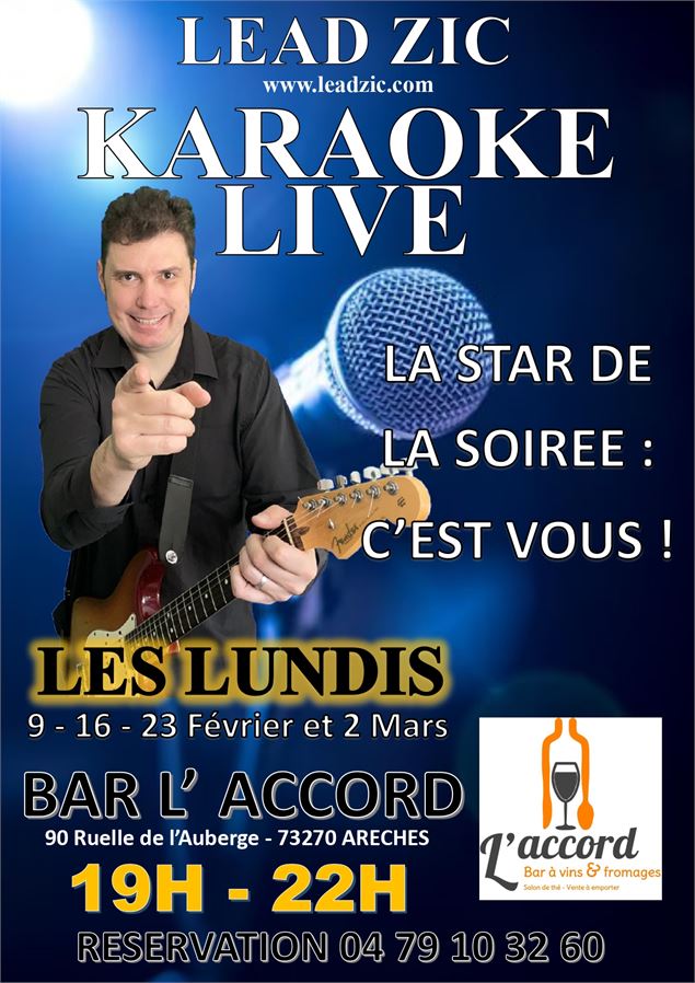 Lead Zic à l'Accord à Arêches-Beaufort - l'accord - Arêches