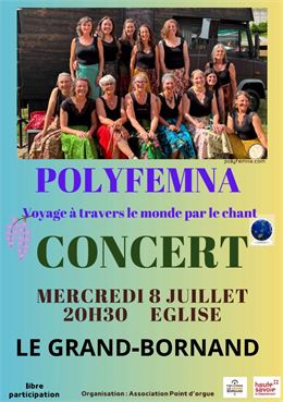 affiche concert Polyfemna - Association Point d'orgue
