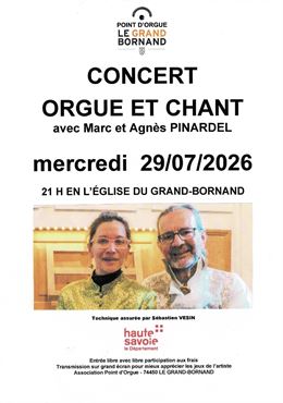 Concert d'orgue et de chant_Le Grand-Bornand