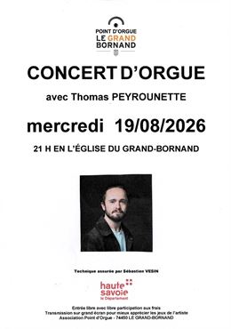 Concert d'orgue_Le Grand-Bornand