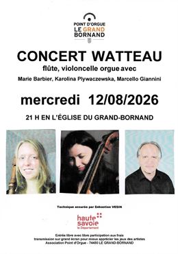 Concert de l'ensemble Watteau_Le Grand-Bornand