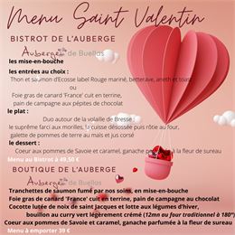 Visuel menu_Bistrot de l'Auberge - ©Auberge bressane de Buellas SARL