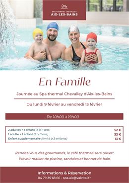 Journée famille au Spa Thermal Chevalley_Aix-les-Bains - Thermes Chevalley