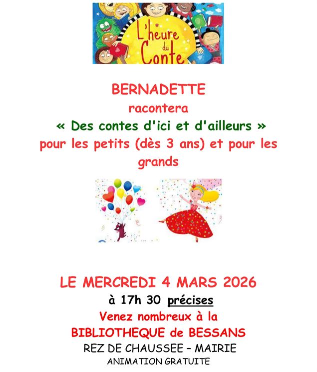 Affiche du rendez-vous - M.Courcier