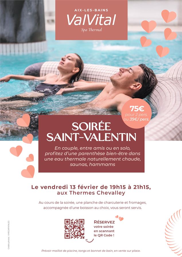 Soirée Saint Valentin au Spa Thermal_Aix-les-Bains - Thermes Chevalley
