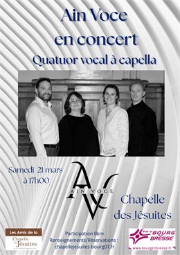 Affiche_Ain voce en concert_Bourg-en-Bresse - ©Ain Voce