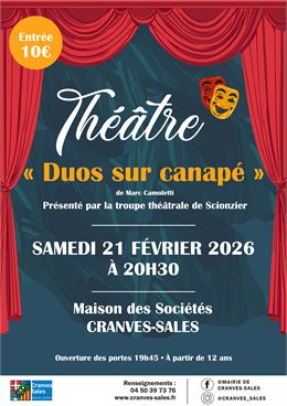Affiche - Mairie de Cranves-Sales