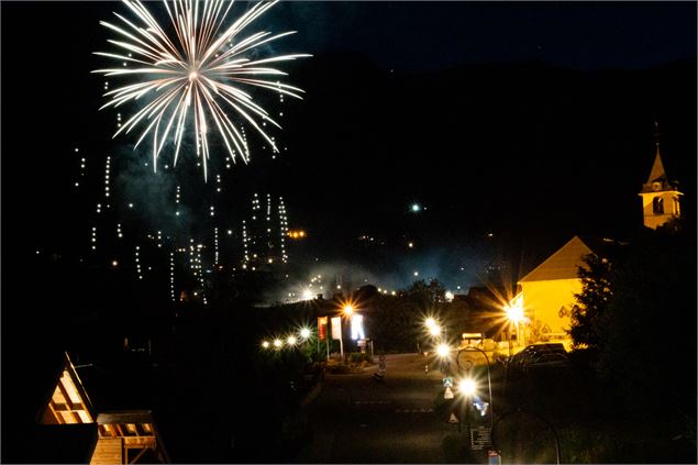 Feu d'artifice - © OT Saint Sorlin d'Arves - V Bellot-Mauroz