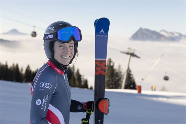 Retransmission des Jeux Olympiques d'hiver de Milan-Cortina 2026_Samoëns - Monica Dalmasso