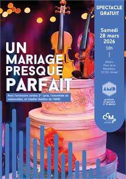 Concert "Un mariage presque parfait" - orchestre cordes, l'ensemble violoncelles, les classes cordes