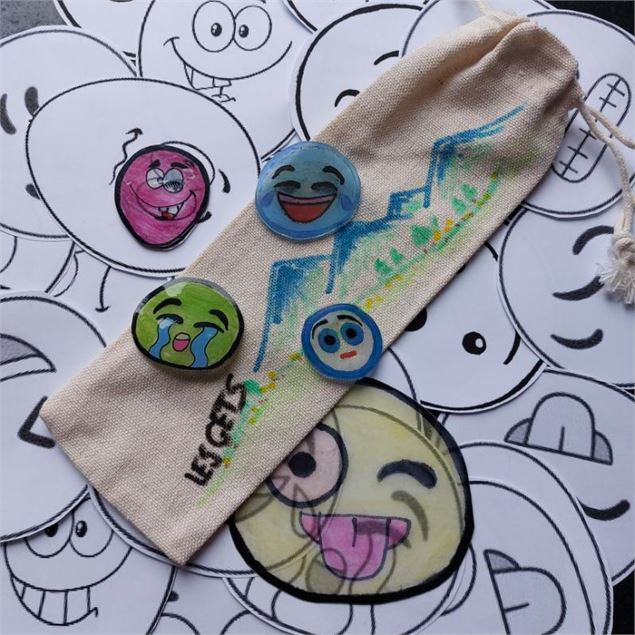 Atelier customisation d'une pochette 