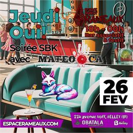 Jeudi Oui! SBK à l'Espace Rameaux - obatala