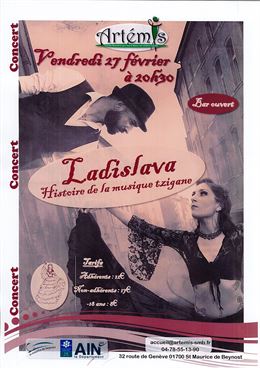Concert avec "Ladislava" - Artémis