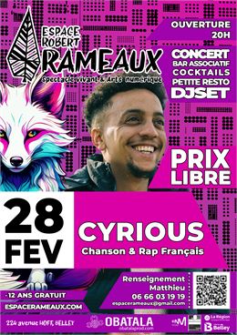 Cyrious à l'Espace Rameaux - OBATALA