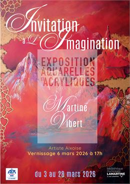 "Invitation à l'imagination" : Aquarelles et acryliques - Catherine Brocard