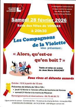 Alors ,qu'est-ce qu'on boit ? - affiche faite par nos soins