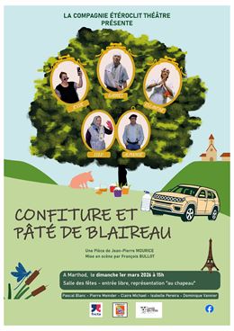 Théâtre : Confiture et pâté de blaireau_Marthod