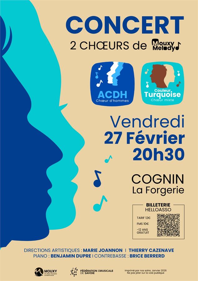 Concert 2 Choeurs de Mouxy Melody - Mouxy Melody