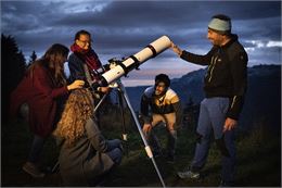 Soirée astronomie_Saint-Jean-de-Sixt - Tilby VATTARD