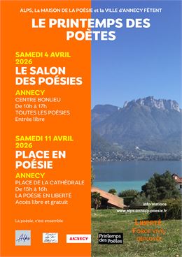 Salon des Poésies d’Annecy_Annecy - Association de Littérature et de Poésie des Savoie