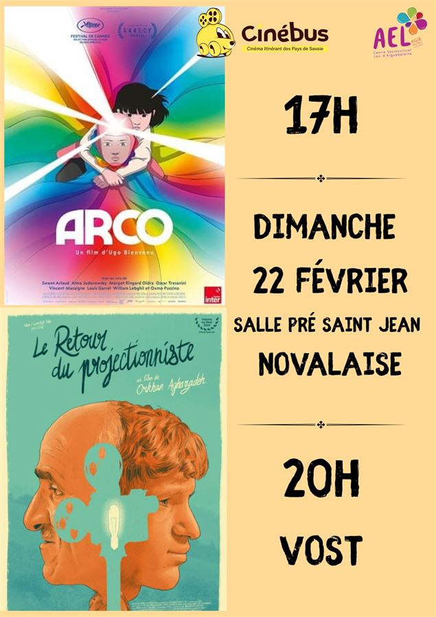 Cinébus : Le retour du projectionniste à Novalaise - AEL