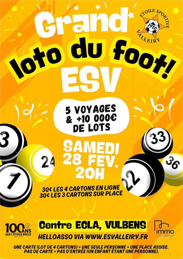 Grand Loto de L'Étoile Sportive de Valleiry