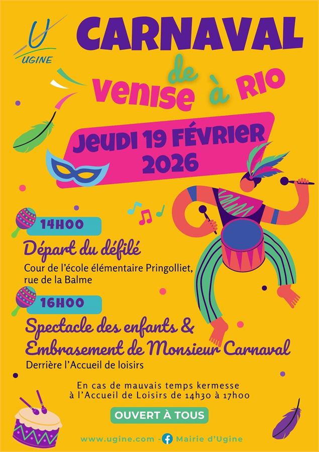 Carnaval : de Venise à Rio_Ugine