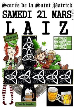 Saint Patrick_Laiz - Comité des fêtes de Laiz