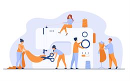 Illustration atelier couture - Freepik