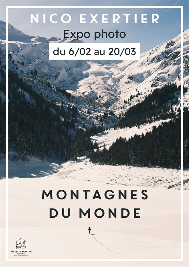 Affiche Exposition photo de Nico Exertier-Maison Doron - Maison Doron