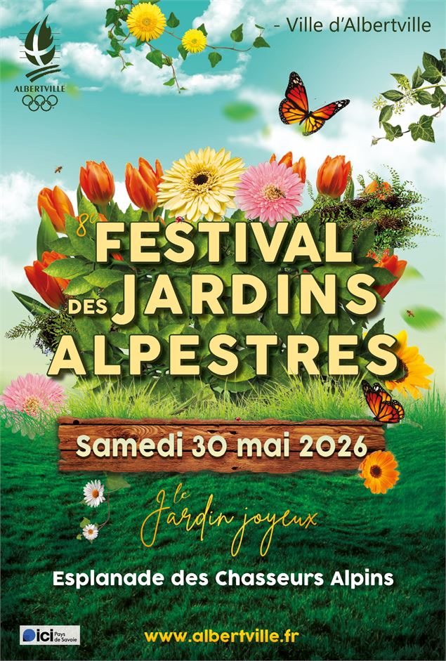Festival des jardins alpestres : Le jardin joyeux !_Albertville