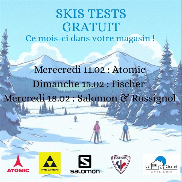 Ski test - Sport'Alpes à Plaine Joux_Bogève - Sport'Alpes