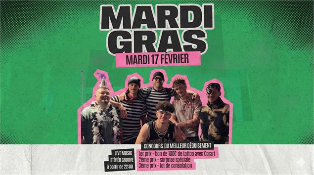 MARDI GRAS • Soirée déguisée - Barbylone