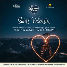 Saint Valentin : voyage en télécabine_La Toussuire