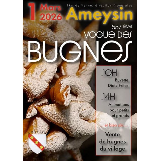 557ème Vogue des Bugnes • Ameysin_Yenne