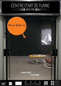 Affiche de l'exposition - Centre d'art de Flaine