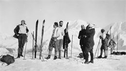 Exposition " Des savants au sommet. Irène et Frédéric Joliot-Curie à Megève_1925-1931 "_Megève - Mus