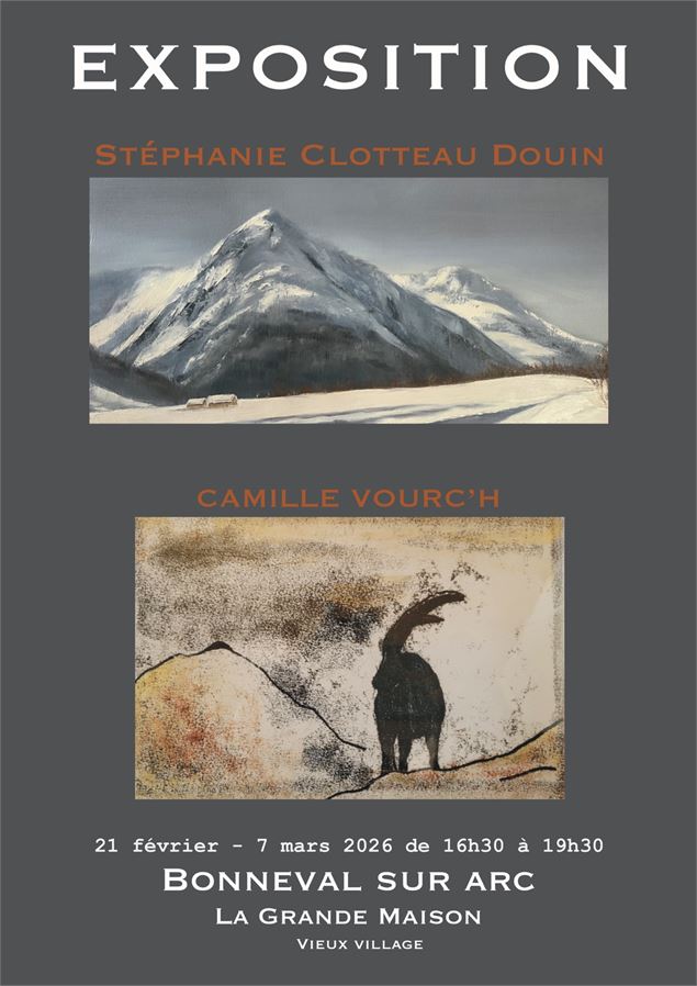 Affiche de l'exposition - Camille Vourc'h